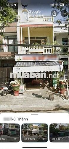 Bán nhà mặt tiền đường Núi Thành