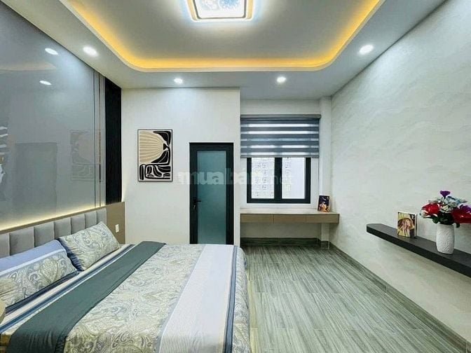 NHÀ 1T2L+sân thượng_Bùi Quang Là_Gò vấp_SHR_44m_lh0974945908 gặp sang
