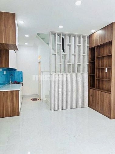 Nơ Trang Long, P7 BT - hẻm nhựa 8m, ô tô đậu ngày đêm - 4 tầng 4pn