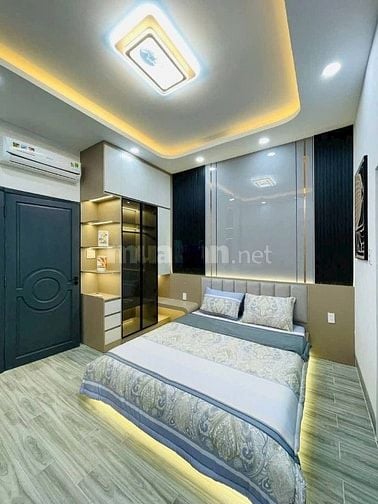 NHÀ 1T2L+sân thượng_Bùi Quang Là_Gò vấp_SHR_44m_lh0974945908 gặp sang