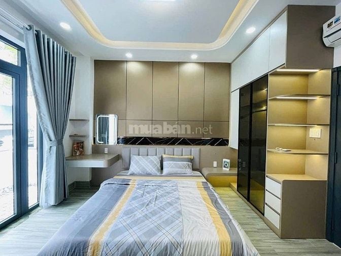 NHÀ 1T2L+sân thượng_Bùi Quang Là_Gò vấp_SHR_44m_lh0974945908 gặp sang