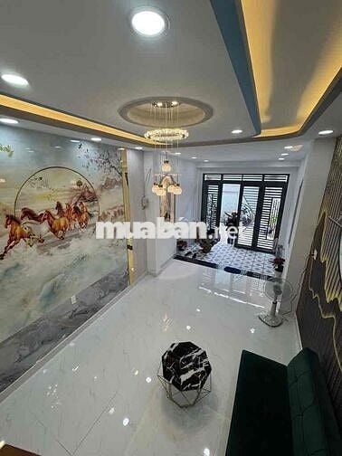 Nhà Đẹp 4 Tầng — Gần Hậu Giang Minh Phụng (3.5m x 16m) Hướng Đông