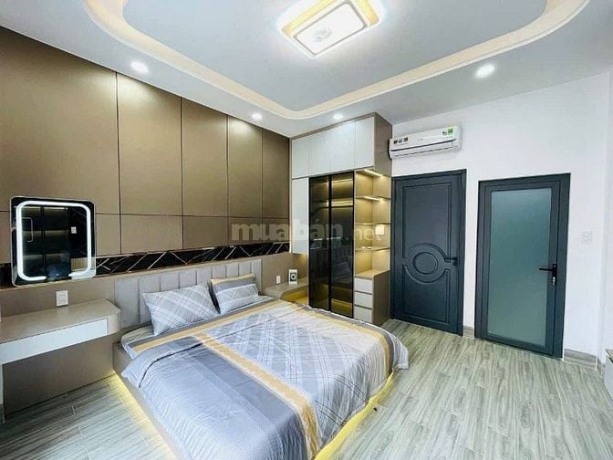NHÀ 1T2L+sân thượng_Bùi Quang Là_Gò vấp_SHR_44m_lh0974945908 gặp sang