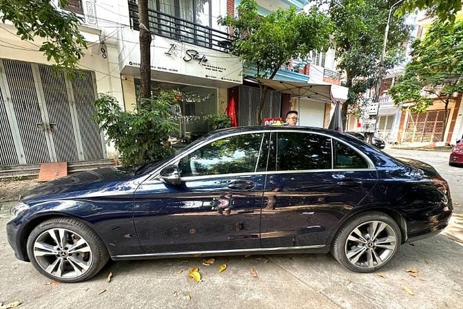bán mẹc c250 2017 xanh canva ở hà đông