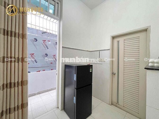 1PN ban công, tách bếp, máy giặt riêng, full nội thất, ngay K300