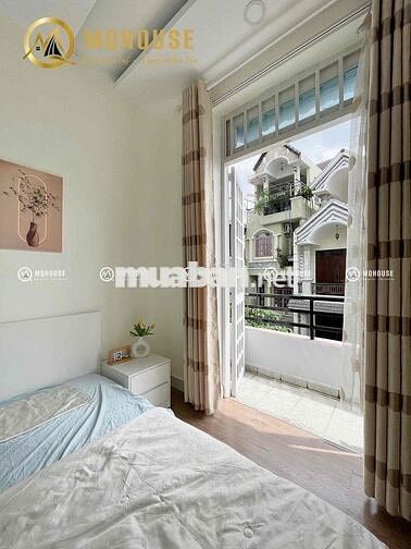 1PN ban công, tách bếp, máy giặt riêng, full nội thất, ngay K300