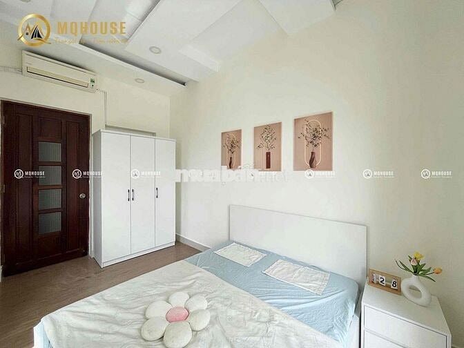 1PN ban công, tách bếp, máy giặt riêng, full nội thất, ngay K300