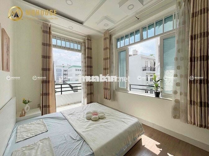 1PN ban công, tách bếp, máy giặt riêng, full nội thất, ngay K300