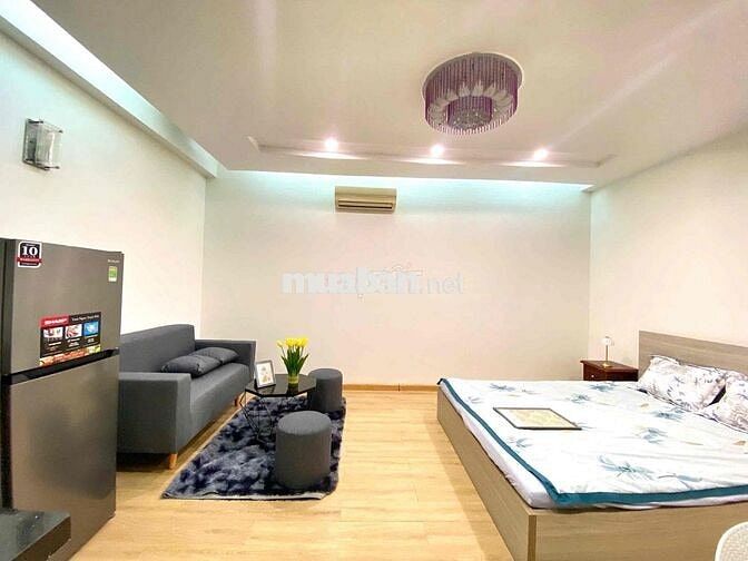 CHO THUÊ CĂN HỘ STUDIO FULL NỘI THẤT CAO CẤP 40m2 GẦN CV GIA ĐỊNH