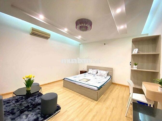 CHO THUÊ CĂN HỘ STUDIO FULL NỘI THẤT CAO CẤP 40m2 GẦN CV GIA ĐỊNH