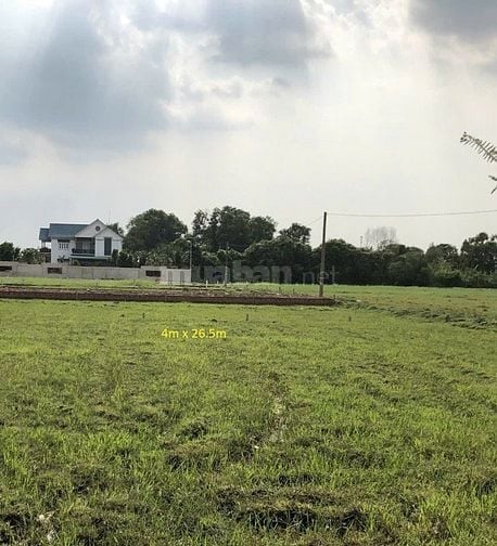 BÁN ĐẤT CHỈNH CHỦ LONG AN, SỔ HỒNG RIÊNG