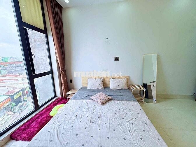 Studio xinh cửa sổ đón sáng- Full nội thất gần Chợ Bà Chiểu
