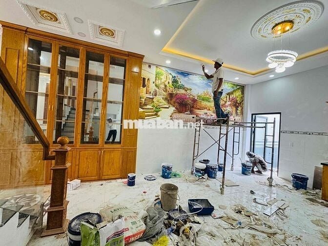LÊN SÓNG CĂN NHÀ PHỐ CAO CẤP 6.5 TỶ - XÃ BÀ ĐIỂM - TP HCM -