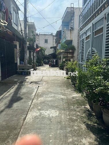 nhà thuê lê cơ 56m2 3tấm, 3PN, hẻm4m, cách kinh dương vương 100m, 10tr