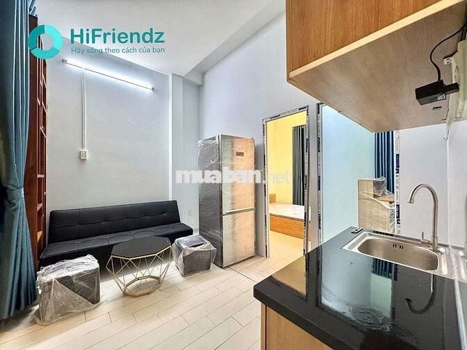 Căn hộ 2pn 1PK nguyễn thị tần cầu chữ y full nội thất