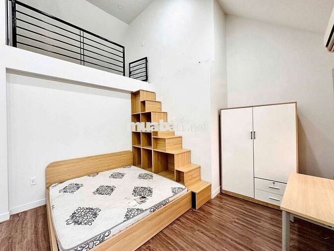 Cho thuê căn hộ mini Bình Thạnh, không chung chủ, tách bếp, ban công