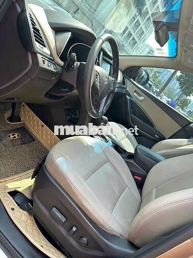 Hyundai Santa Fe 2018 2.2L 4WD Nâu đẹp full option
