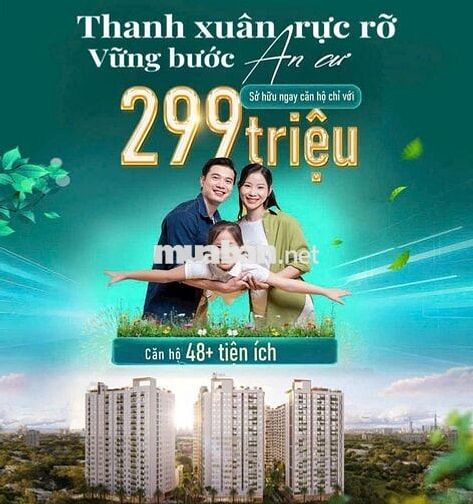 Đầu tư căn hộ chỉ 220triệ.u Tiềm năng tăng giá tại cửa ngõ Tây Sài Gòn