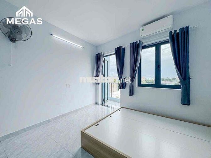 Studio Ban Công Full Nội Thất Siêu Thoáng Ngay Chung Cư An Phú Đông