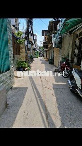 Nhà bán 4m × 7m lầu 2p ngủ 2wc