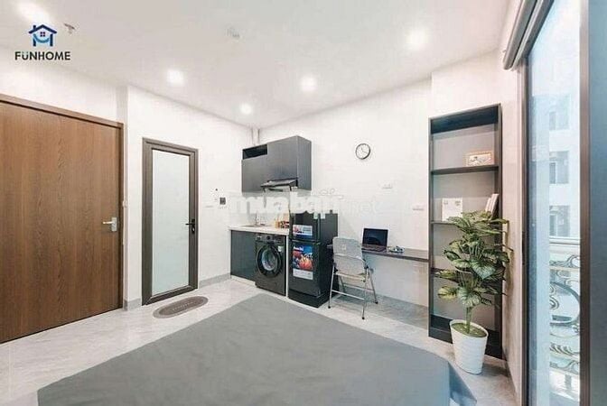 TRỐNG PHÒNG STUDIO FULL NỘI THẤT MÁY GIẶT RIÊNG NGAY NGÃ TƯ MAI DỊCH