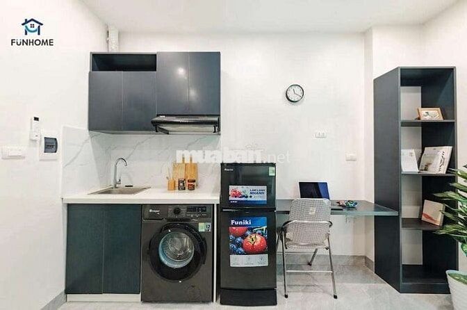 TRỐNG PHÒNG STUDIO FULL NỘI THẤT MÁY GIẶT RIÊNG NGAY NGÃ TƯ MAI DỊCH
