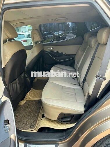 Hyundai Santa Fe 2018 2.2L 4WD Nâu đẹp full option