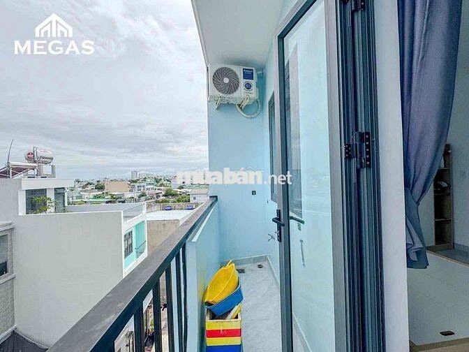 Studio Ban Công Full Nội Thất Siêu Thoáng Ngay Chung Cư An Phú Đông