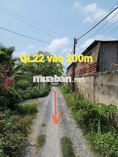 Bán Đất Củ Chi : 5x26 - 100% Thổ Cư - Phước Thạnh . Giá 890 triệu