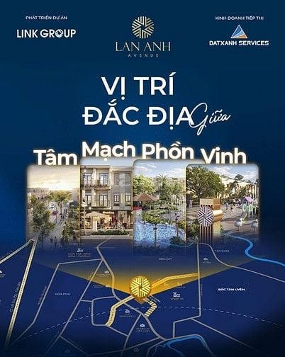 Nhà phố, Villa, Nhà phố thương mại 999tr - KHU COMPOUND LAN ANH AVENUE