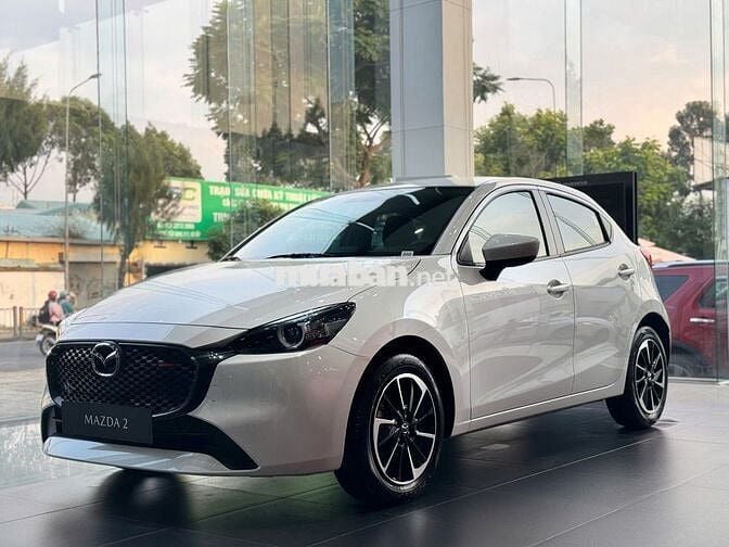 Mazda 2 2024 Sport Luxury trắng ưu đãi HOT