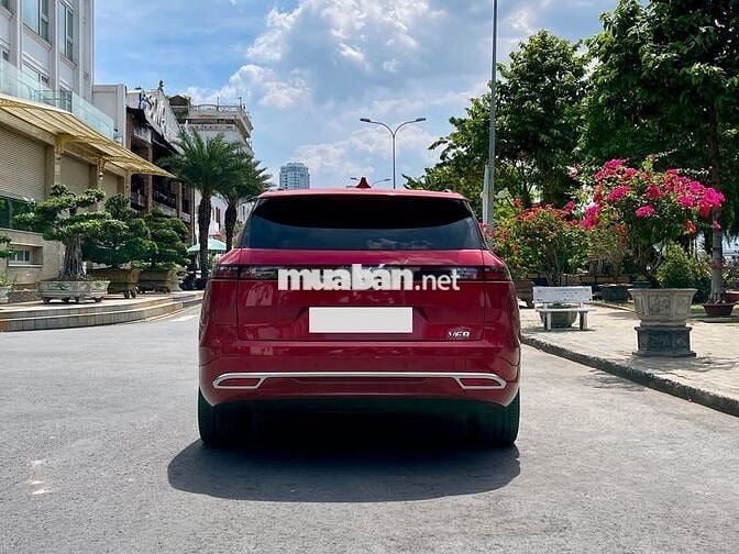 VF9 Plus 2024 màu đỏ lướt 07 ghế vip