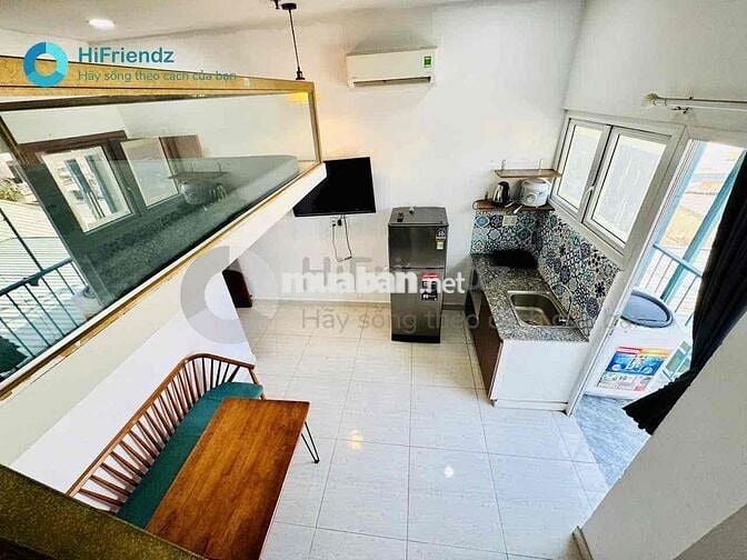 CHO THUÊ PHÒNG DUPLEX BAN CÔNG SIÊU BỰ FULL NỘI THẤT Ở BÌNH THẠNH