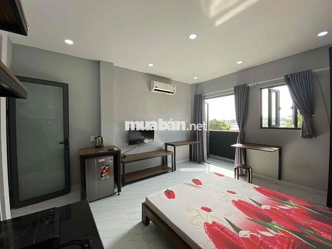 Căn hộ ban công full nội thất ngay Đặng Văn Bi, Chợ Thủ Đức