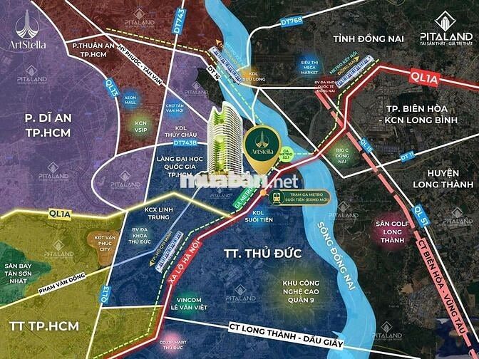 Căn hộ ngay Metro TT 9.9 triệu/tháng, CĂN 1PN từ 1.8 tỷ