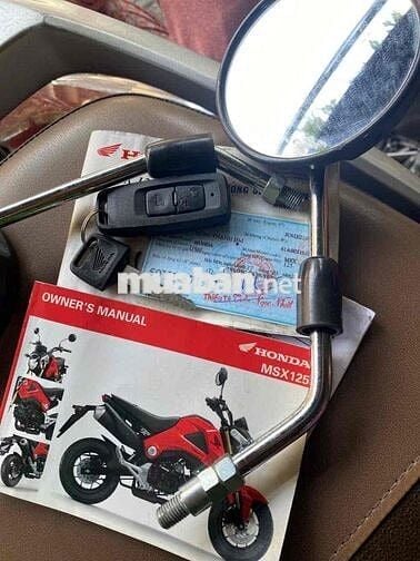 Honda MSX 125 thái Lan 9 chủ FI bxtp rin em ru