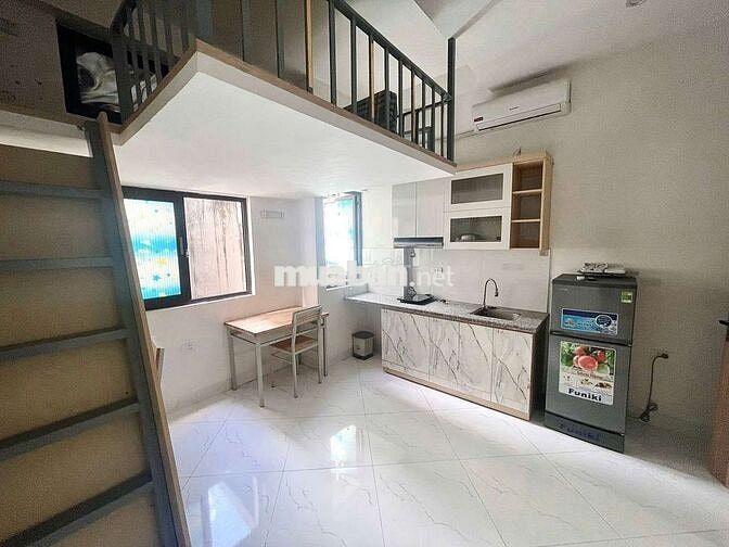 Siêu phẩm CCMN 25m2 Gác xép full đồ. Cửa sổ thoáng tại Nhân Hoà