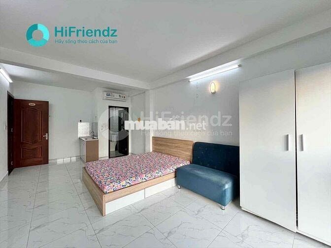 Studio Cửa Sổ Trời Rộng 30m2 Full Nội Thất Ngay Mặt Tiền Quang Trung