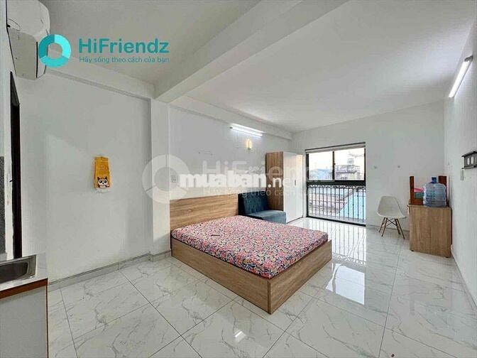 Studio Cửa Sổ Trời Rộng 30m2 Full Nội Thất Ngay Mặt Tiền Quang Trung