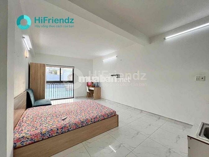Studio Cửa Sổ Trời Rộng 30m2 Full Nội Thất Ngay Mặt Tiền Quang Trung