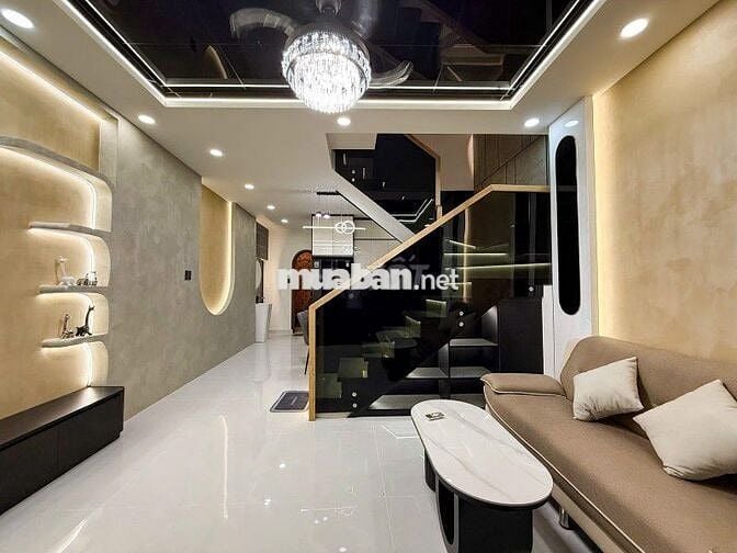 Hẻm HXH Phan Xích Long 4,5m x 10m 2 tàng 3PN nhà mới sẵn nội thất