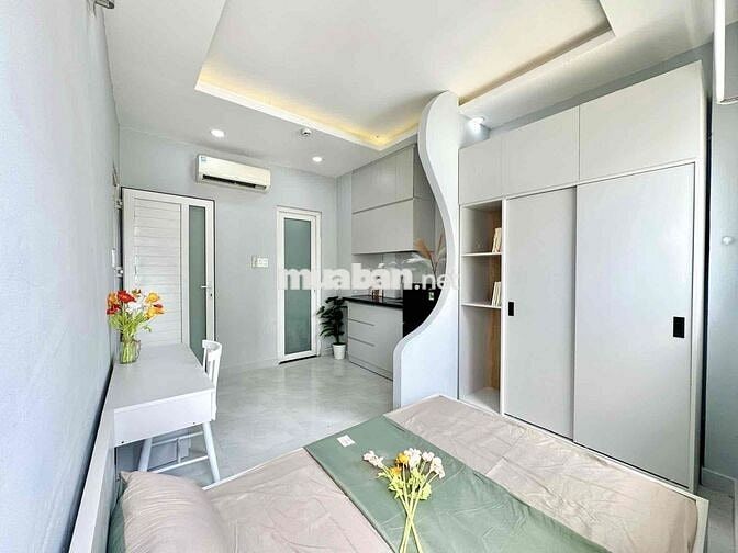 Cho Thuê Studio Bancol Thang Máy Gần NowZone ngay Nguyễn Văn Cừ Quận 1