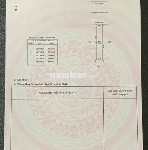 BÁN ĐẤT MẶT TIỀN ĐƯỜNG CHỢ MỸ PHƯỚC 3, THỚI HOÀ, BẾN CÁT, BD