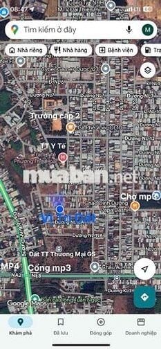 BÁN ĐẤT MẶT TIỀN ĐƯỜNG CHỢ MỸ PHƯỚC 3, THỚI HOÀ, BẾN CÁT, BD