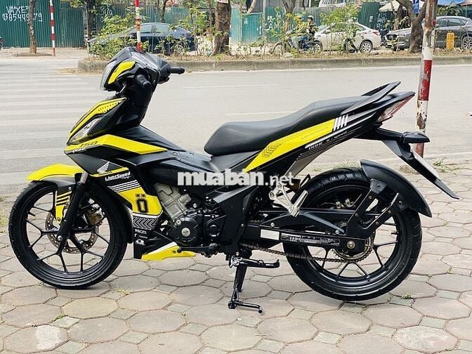 HONDA WINNER V1 LÊN ĐỀ CAN VÀNG ĐEN SIÊU ĐẸP
