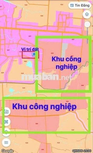 Bán đất 300m vuông có 100m thổ cư ( phủ hồng toàn bộ ) giá tổng 438tr