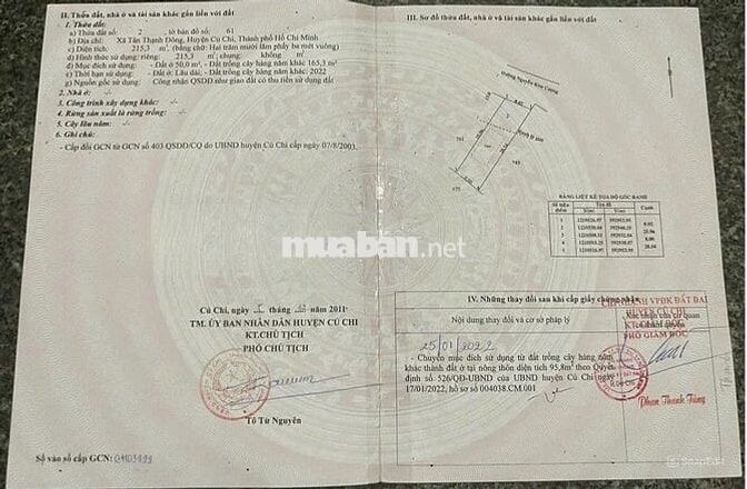 XEM NGAY! 780 TRIỆU CHO LÔ ĐẤT HƠN 215M2 ĐƯỜNG NGUYỄN KIM CƯƠNG, SHR