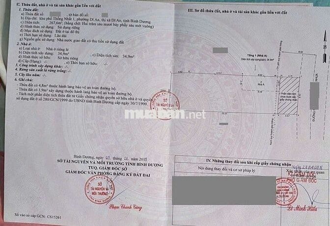 Nhà Biệt thự sân vườn gần chợ Xóm Vắng Vincom550 p. Dĩ An