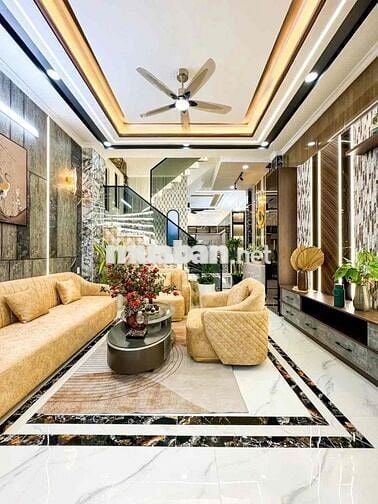 NHÀ TRỆT 3 LẦU MỚI ĐẸP -  CÓ HẺM MƯƠNG HỞ BÊN HÔNG CỰC KÌ THOÁNG MÁT -