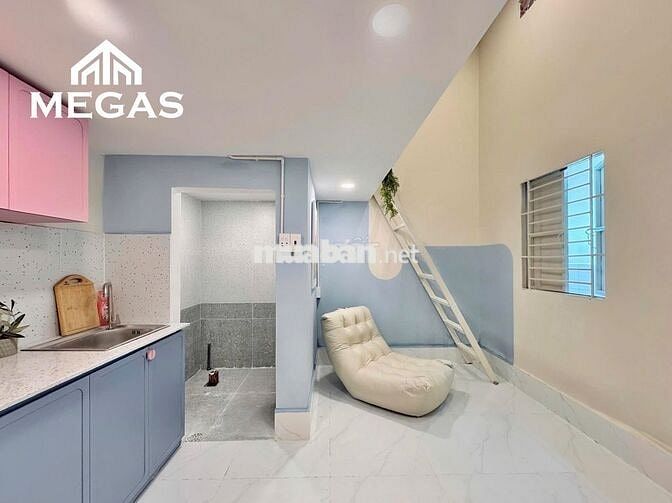 Phòng gác- đầy đủ nội thất- diện tích 30m2- ngay trung tâm Trường Thọ